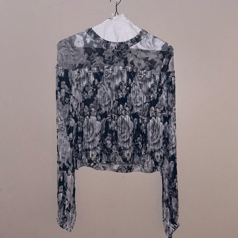 Floral women’s shirt, new, intermix